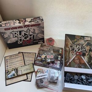Run Fight or Die Board Game Complete! EUC-very‎ nice!